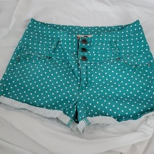 Women's high rise shorts